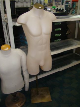 Male Mannequin with Adjustable Stand